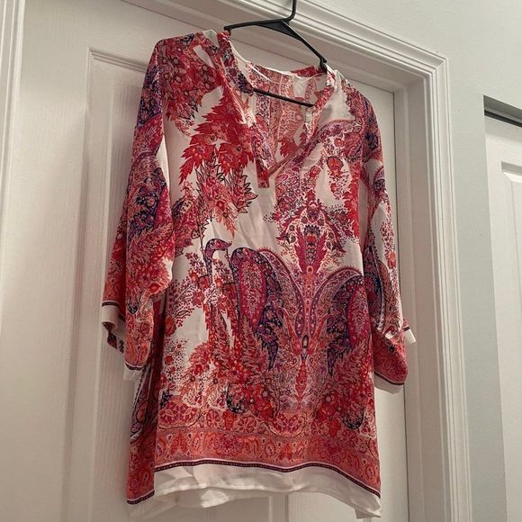 Violet & Claire Women's Button-Down Shirt Multicolor Size XL - Picture 1 of 3